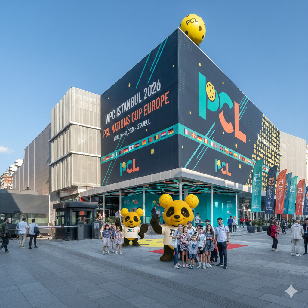 WPC Istanbul 2026 — PCL Nations Cup official venue exterior with branding